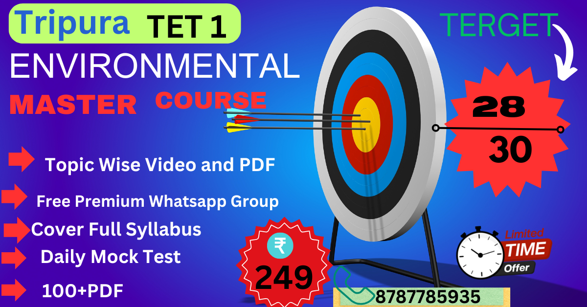 ENVIRONMENTAL Master Crash Course for TET 1& 2